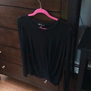 INC black twist top